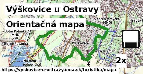 Orientačná mapa, Výškovice u Ostravy