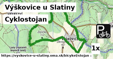 cyklostojan v Výškovice u Slatiny