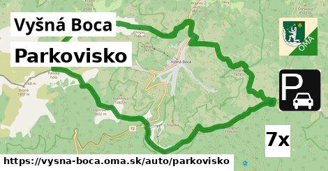 Parkovisko, Vyšná Boca