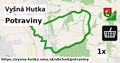 Potraviny, Vyšná Hutka