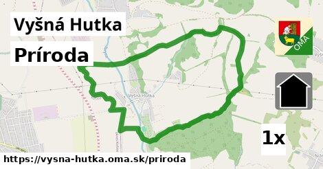 príroda v Vyšná Hutka