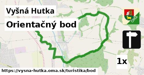 Orientačný bod, Vyšná Hutka