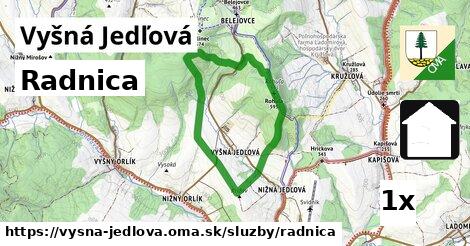 Radnica, Vyšná Jedľová