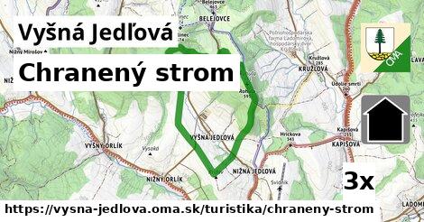 Chranený strom, Vyšná Jedľová