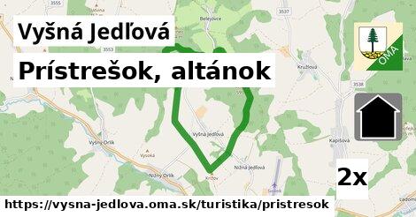 Prístrešok, altánok, Vyšná Jedľová