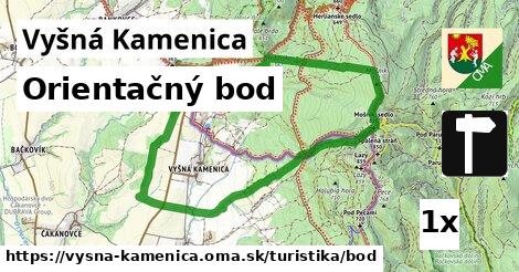 Orientačný bod, Vyšná Kamenica