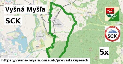 SCK, Vyšná Myšľa