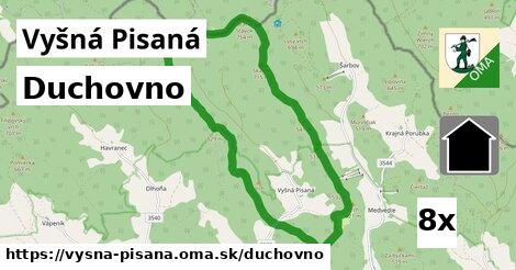 duchovno v Vyšná Pisaná