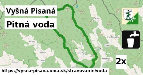 pitná voda v Vyšná Pisaná