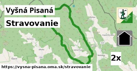 stravovanie v Vyšná Pisaná