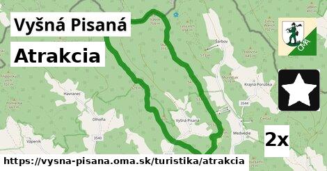 atrakcia v Vyšná Pisaná