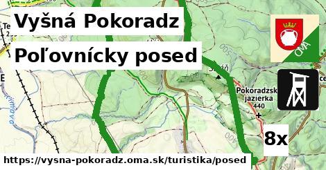 Poľovnícky posed, Vyšná Pokoradz