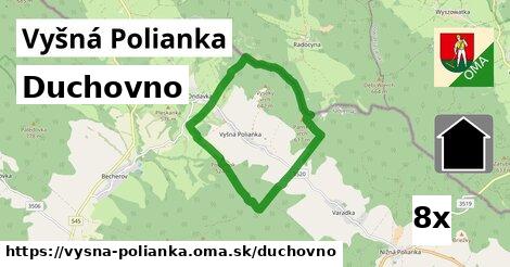 duchovno v Vyšná Polianka