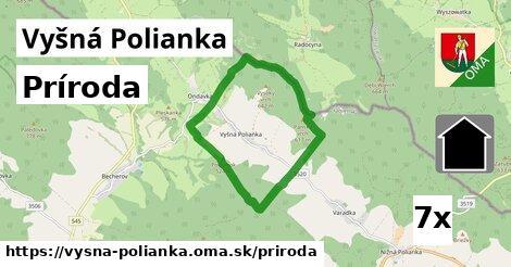 príroda v Vyšná Polianka