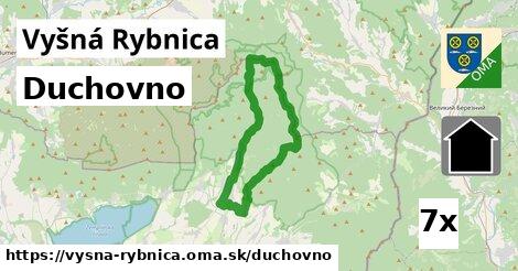 duchovno v Vyšná Rybnica