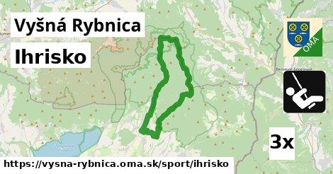 ihrisko v Vyšná Rybnica