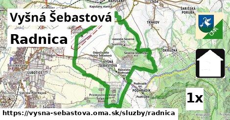 radnica v Vyšná Šebastová