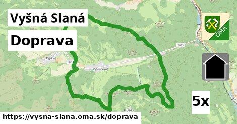 doprava v Vyšná Slaná