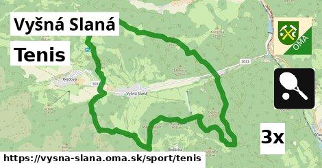 tenis v Vyšná Slaná