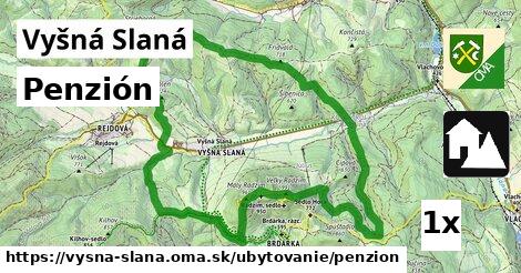 Penzión, Vyšná Slaná