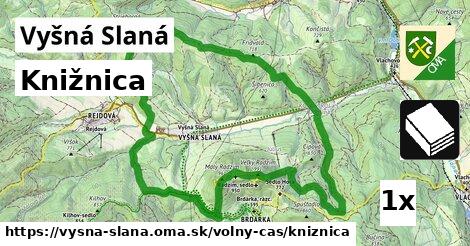 Knižnica, Vyšná Slaná