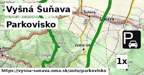 parkovisko v Vyšná Šuňava