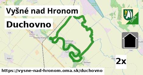 duchovno v Vyšné nad Hronom