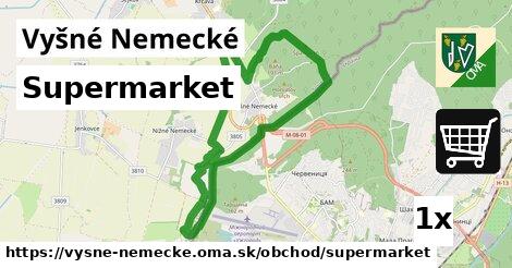 supermarket v Vyšné Nemecké