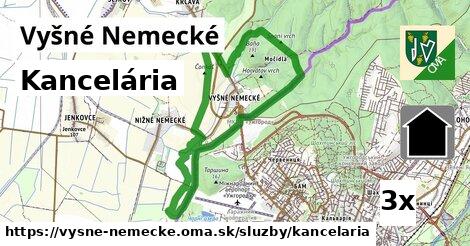 Kancelária, Vyšné Nemecké