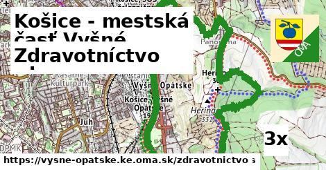 zdravotníctvo v Košice - mestská časť Vyšné Opátske