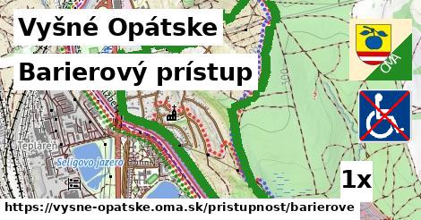 Barierový prístup, Vyšné Opátske