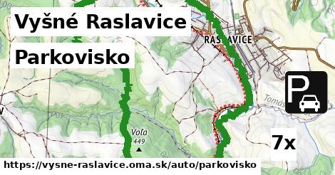 Parkovisko, Vyšné Raslavice