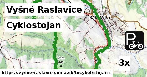 Cyklostojan, Vyšné Raslavice