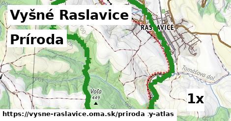 príroda v Vyšné Raslavice