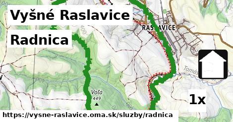 Radnica, Vyšné Raslavice