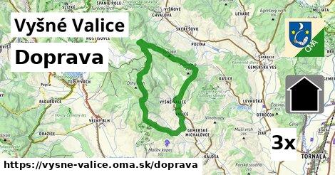 doprava v Vyšné Valice