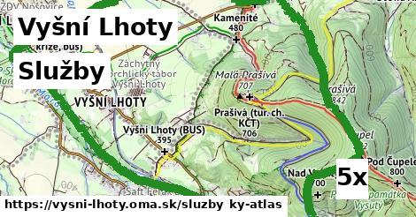 služby v Vyšní Lhoty