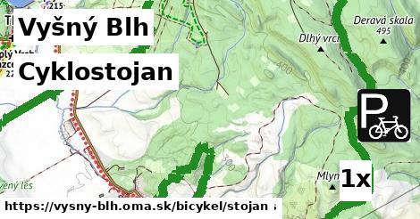 cyklostojan v Vyšný Blh