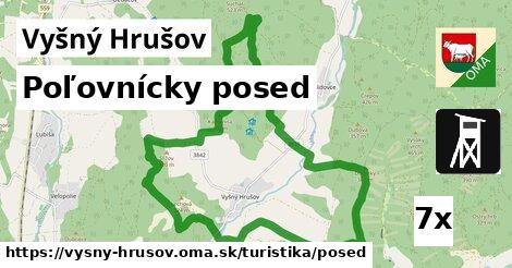 Poľovnícky posed, Vyšný Hrušov