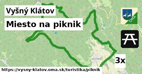 Miesto na piknik, Vyšný Klátov