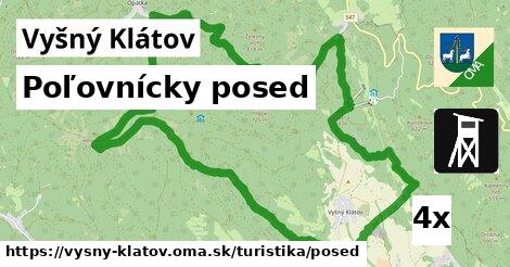 Poľovnícky posed, Vyšný Klátov