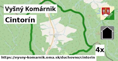 Cintorín, Vyšný Komárnik