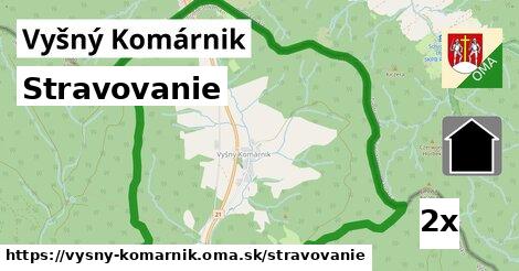 stravovanie v Vyšný Komárnik