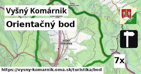 Orientačný bod, Vyšný Komárnik