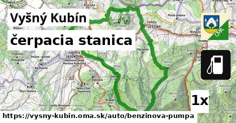 čerpacia stanica, Vyšný Kubín