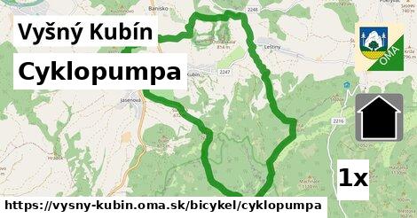 Cyklopumpa, Vyšný Kubín