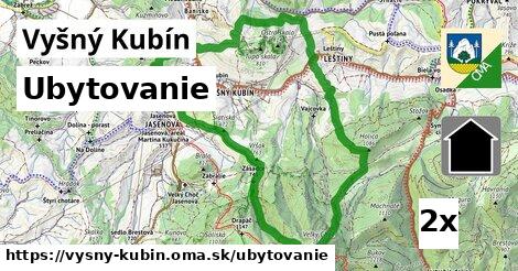 ubytovanie v Vyšný Kubín