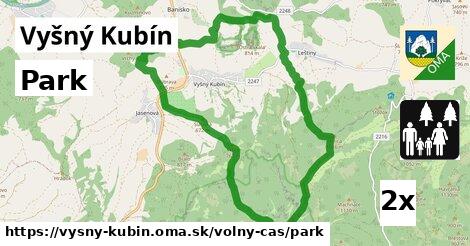 Park, Vyšný Kubín