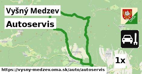 Autoservis, Vyšný Medzev