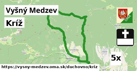 Kríž, Vyšný Medzev